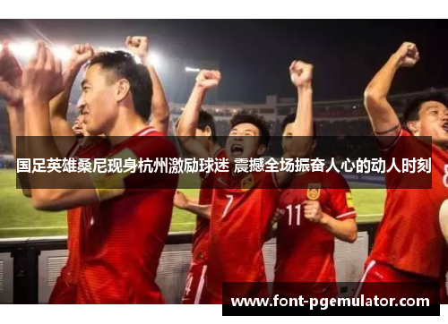 国足英雄桑尼现身杭州激励球迷 震撼全场振奋人心的动人时刻