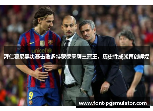 拜仁慕尼黑决赛击败多特蒙德荣膺三冠王，历史性成就再创辉煌